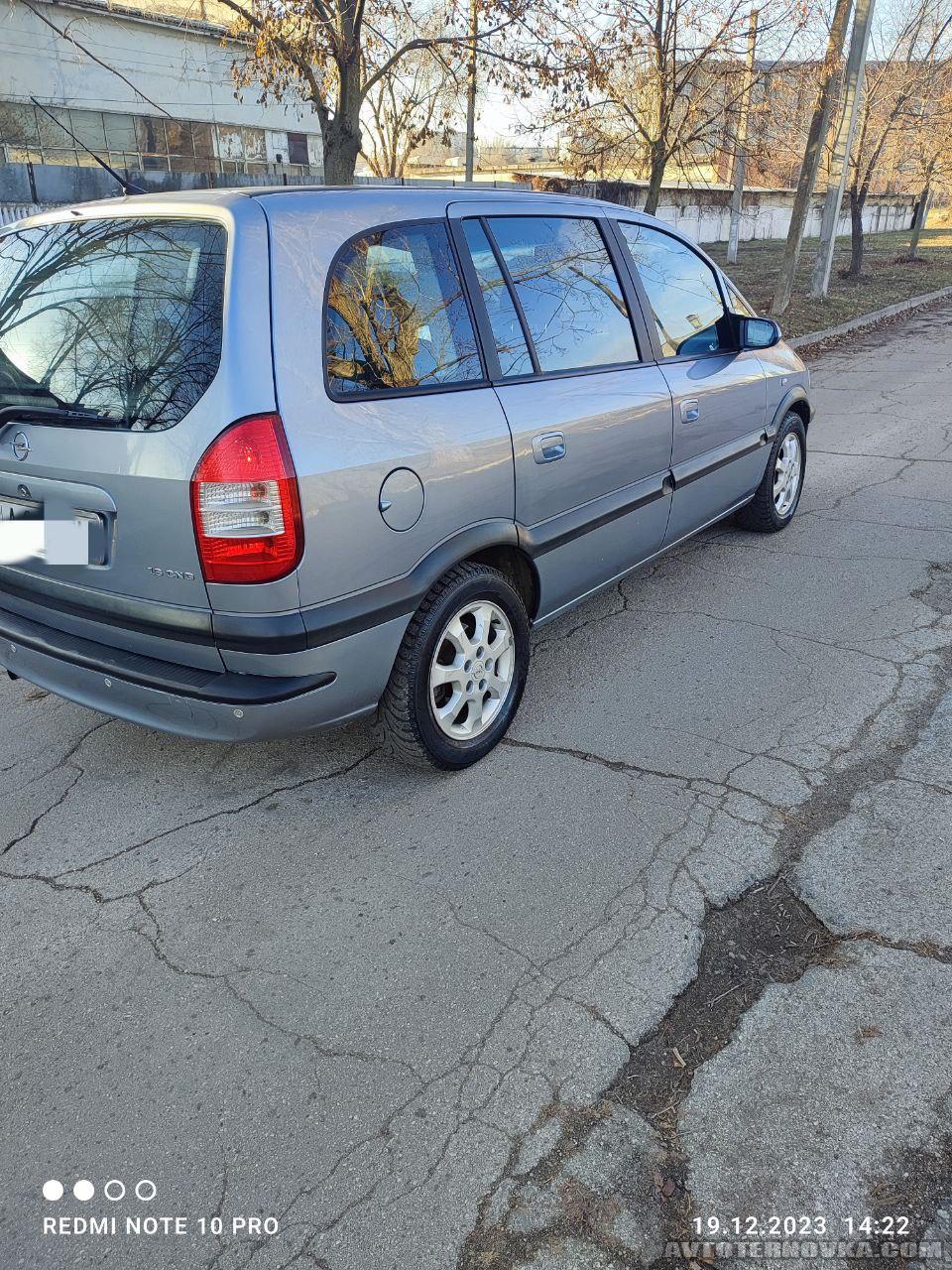 Opel Zafira 1.6 2004, двигатель Газ-Бензин, кузов Минивэн, КПП Механика,  г.Тирасполь - № объявления: 10940 | Авторынок ПМР и Молдовы | авто ПМР